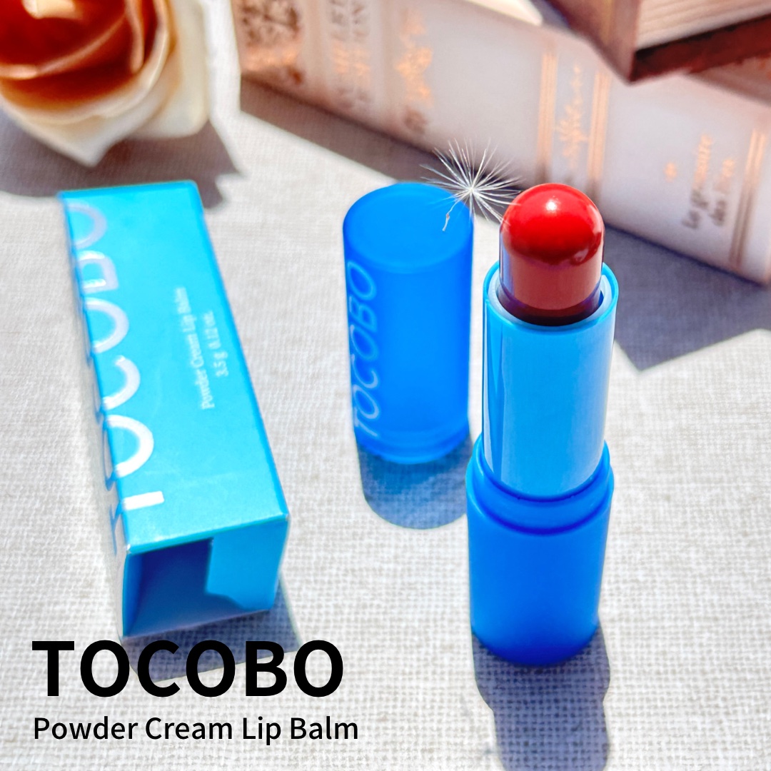 グラスティンティッドリップバーム/TOCOBO/リップバームを使ったクチコミ（1枚目）