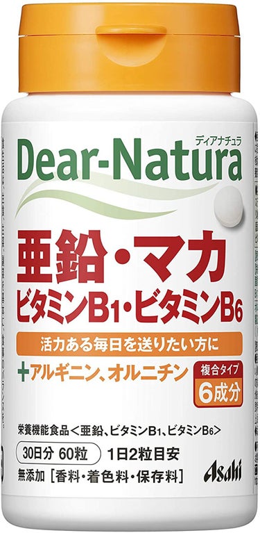 亜鉛・マカ・ビタミンB1・ビタミンB6 Dear-Natura (ディアナチュラ)