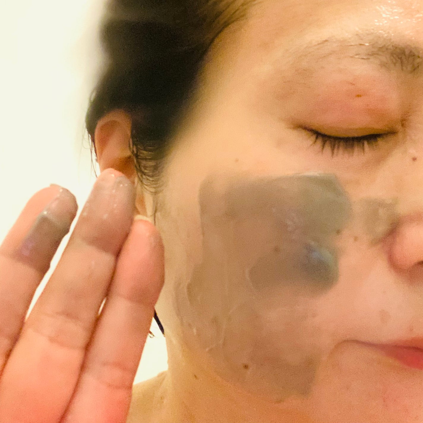 スクラブin 洗顔クリーム/LIHAW/その他洗顔料を使ったクチコミ(3枚目)