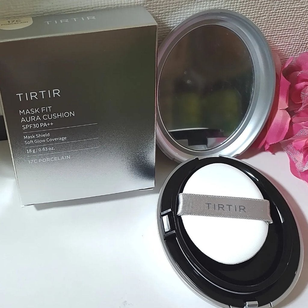 マスクフィットオーラクッション/TIRTIR(ティルティル)/クッションファンデーションを使ったクチコミ(5枚目)