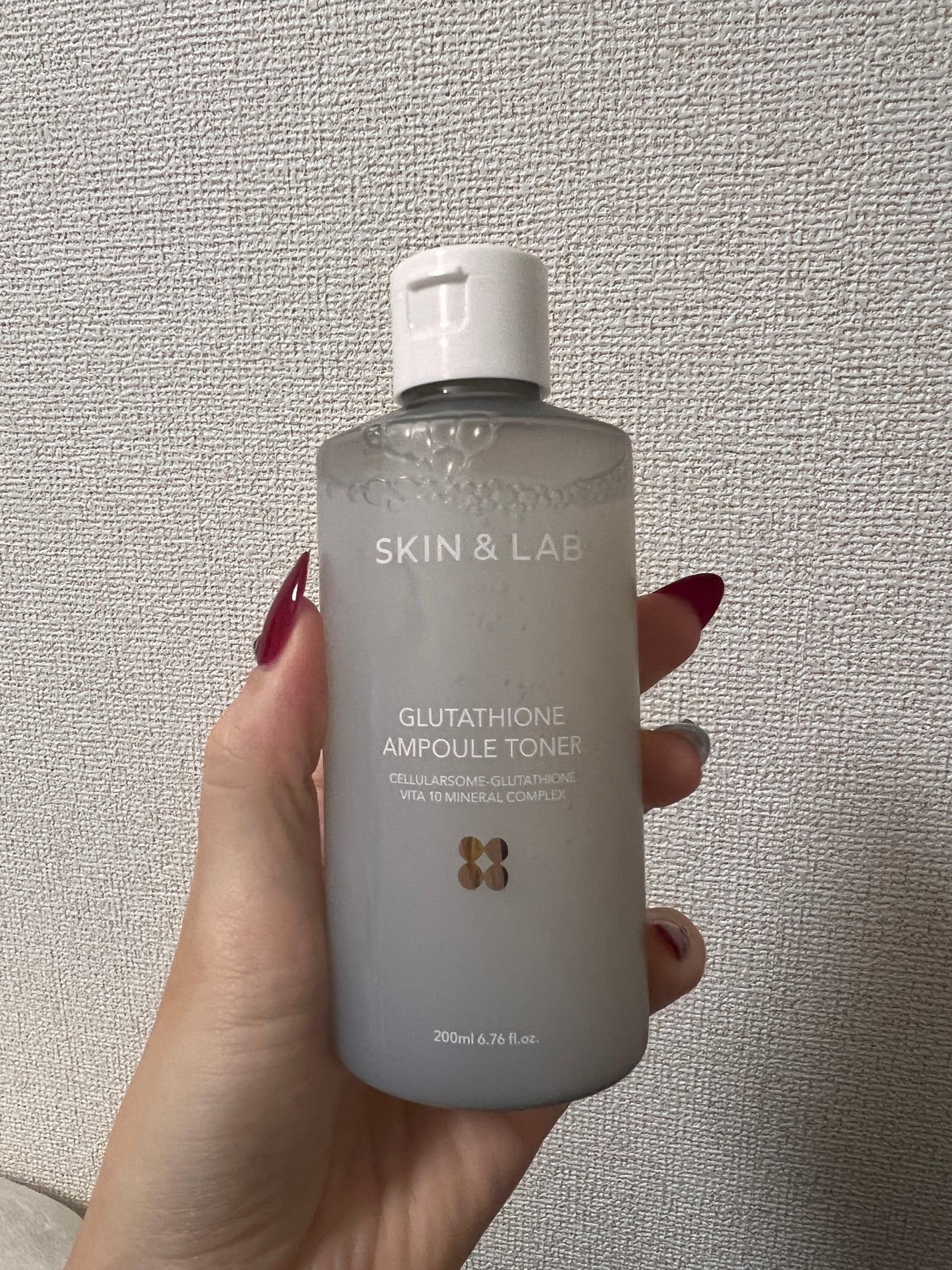 グルタチオンアンプルトナー/SKIN&LAB/化粧水を使ったクチコミ(1枚目)