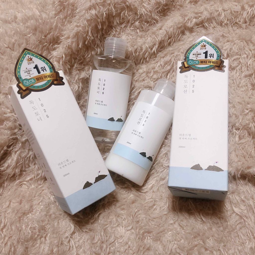 yungkieco on LIPS 「**#독도로션#독도토나化粧水と乳液です。201..」(1枚目)