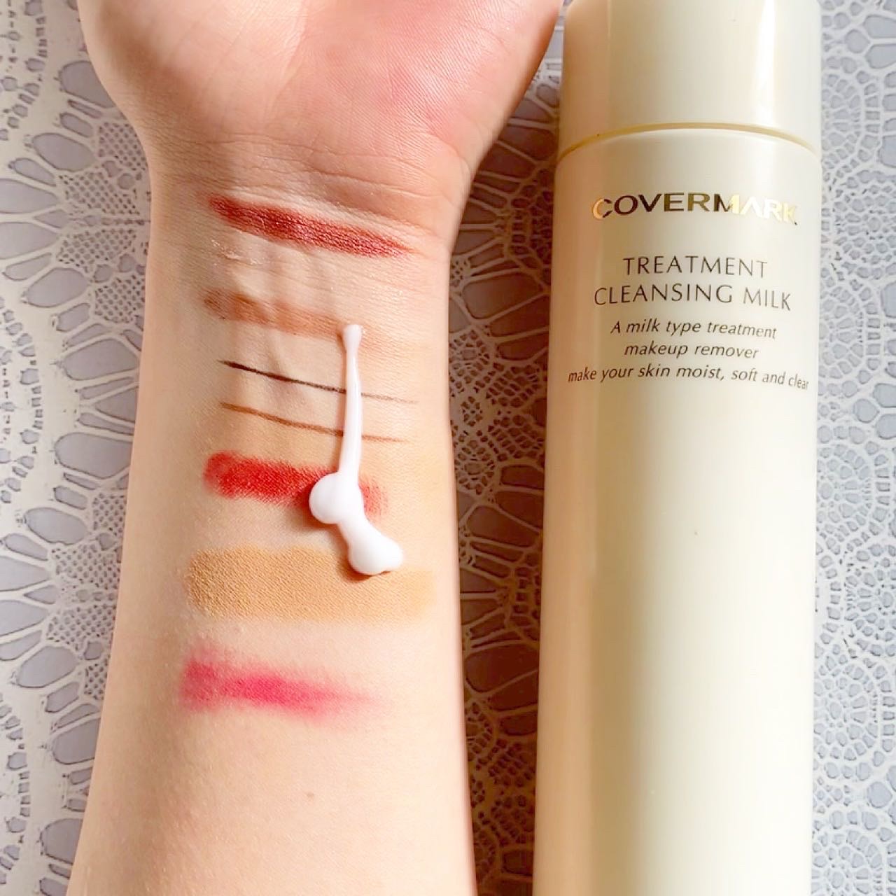 トリートメント クレンジング ミルク/COVERMARK/ミルククレンジングを使ったクチコミ（3枚目）