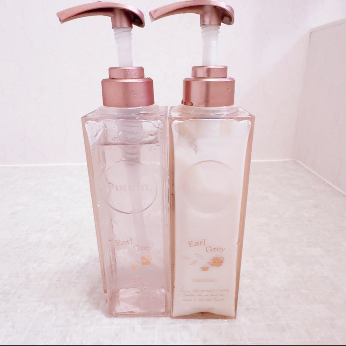 プルント ディープリペアペアセット アールグレイ N/Purunt./市販シャンプーを使ったクチコミ(4枚目)