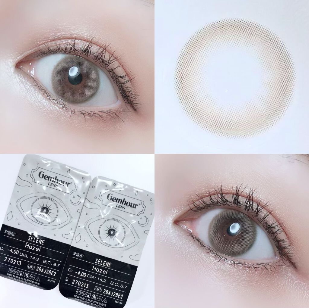 Selene/Gemhour lens/１ヶ月（１MONTH）カラコンを使ったクチコミ（2枚目）