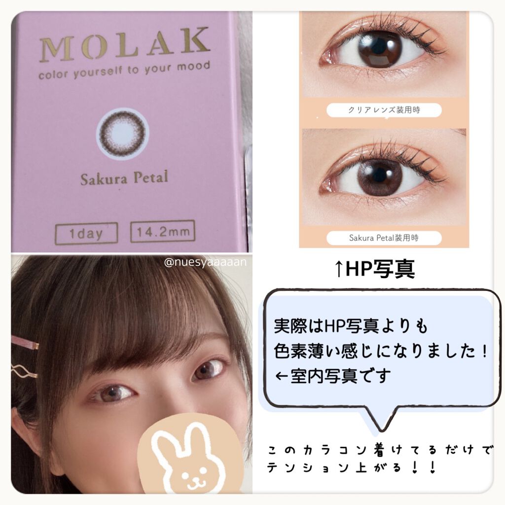 MOLAK 1day/MOLAK/ワンデー（１DAY）カラコンを使ったクチコミ（3枚目）