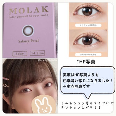 MOLAK 1day/MOLAK/ワンデー（１DAY）カラコンを使ったクチコミ（3枚目）