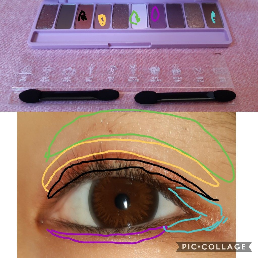 プレイカラー アイシャドウ/ETUDE/アイシャドウパレットを使ったクチコミ(2枚目)