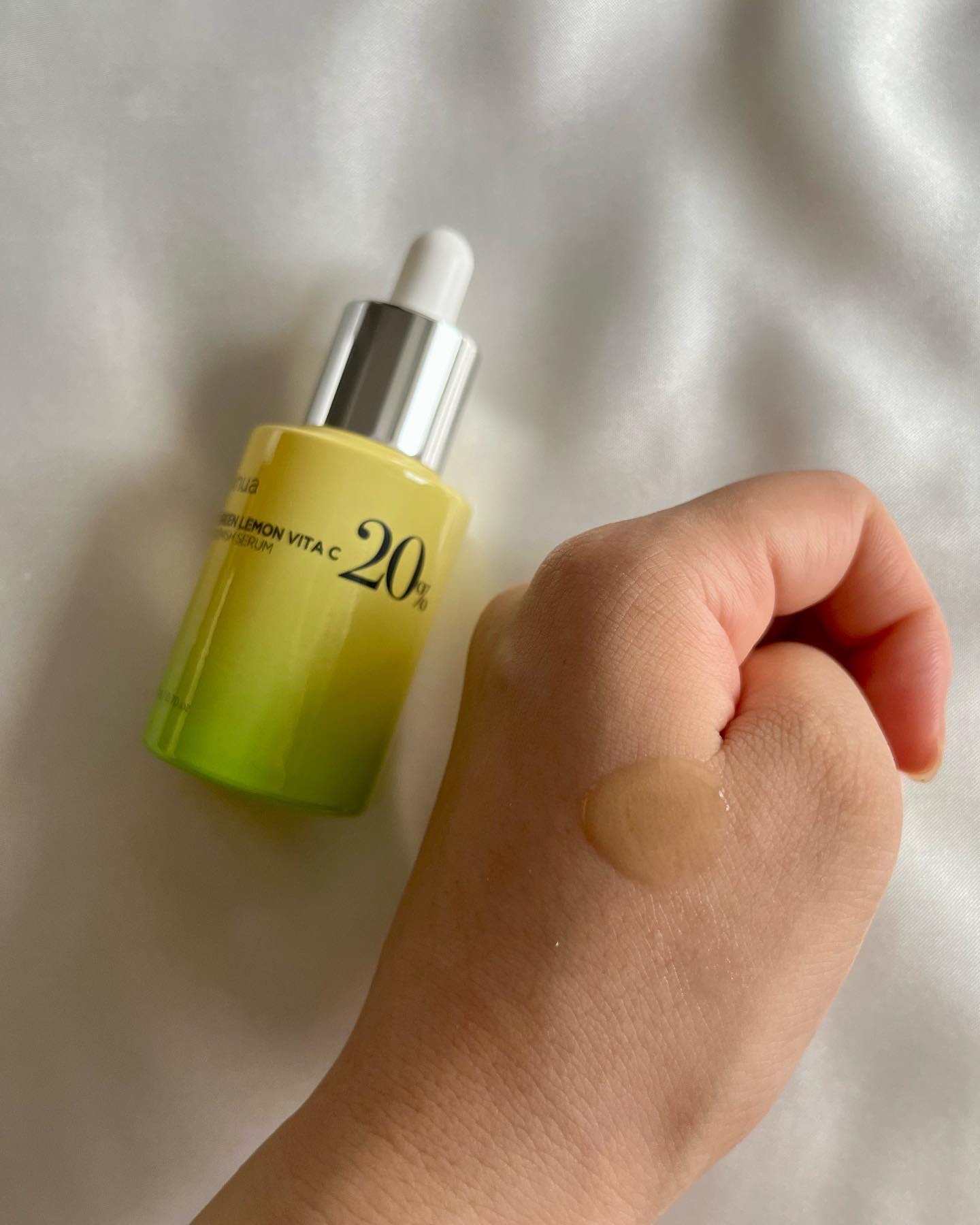 グリーンレモン ピュアビタC セラム/Anua/美容液を使ったクチコミ（2枚目）