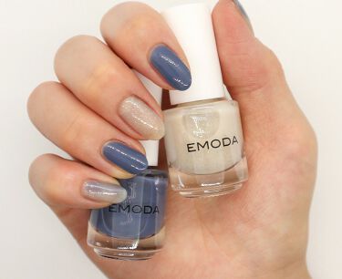 Emoda Jelly エモダ コスメティクスを使った口コミ Jelly8月号の付録でネイル こんばんは By 𝑚𝑒𝑟𝑐𝑒 Lips