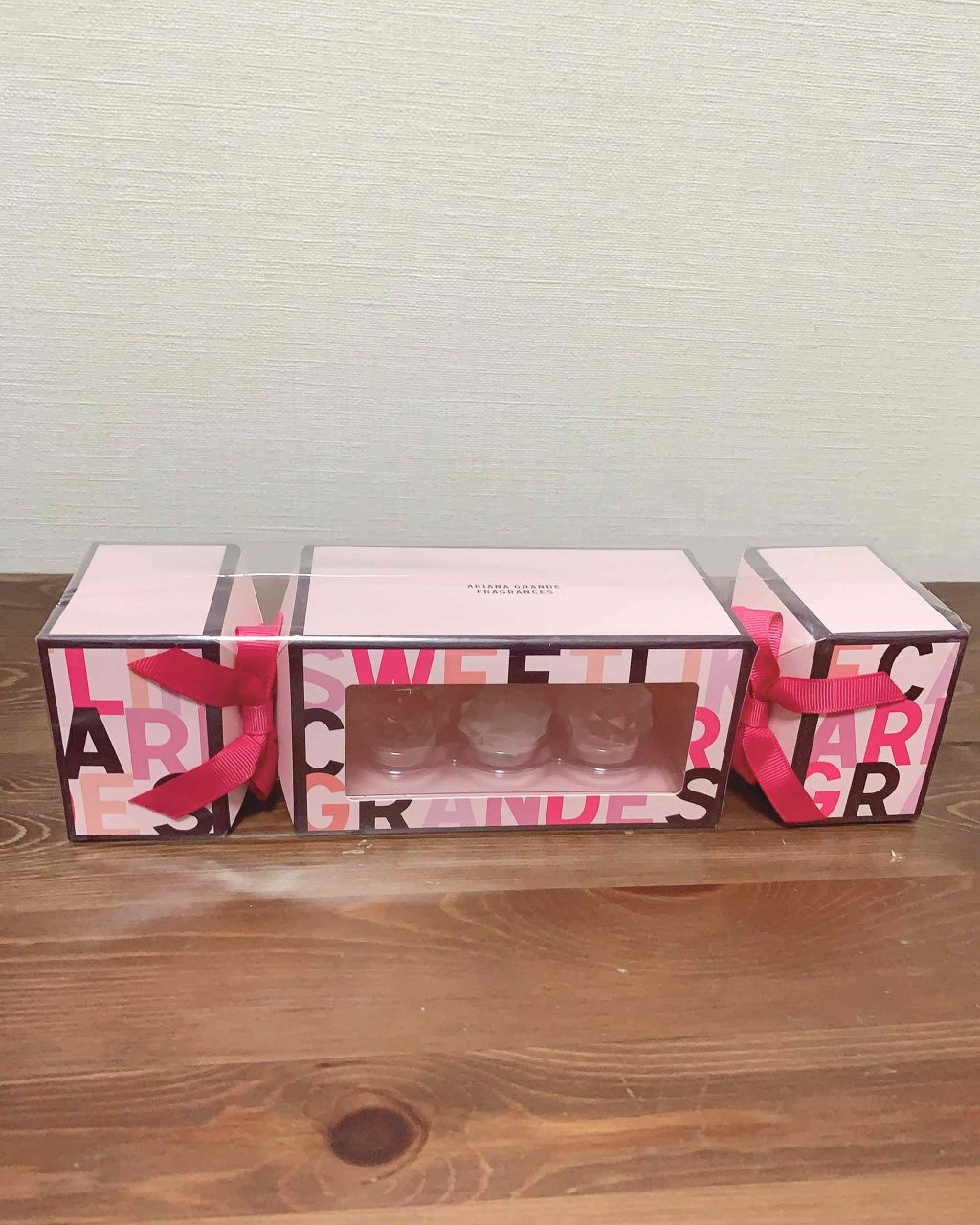 ミニチュア トリオ セット オードパルファム/アリアナ・グランデ/香水(レディース)を使ったクチコミ(3枚目)