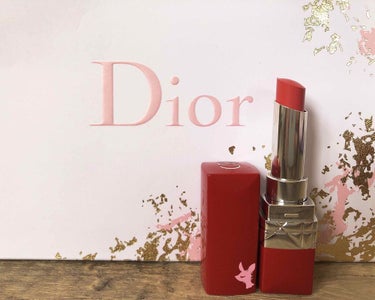 結構前ですが、昔からのお友達に就職祝いを頂きました！
Diorだ~！！と思って見てみたら、リップのケースに名前が書いてありました！💕お手紙も入っていて、、嬉しすぎる🥺🥺
リップの色も見た目も可愛くて、最
