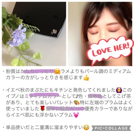 イプノ パレット(旧)/LANCOME/アイシャドウパレットを使ったクチコミ(3枚目)