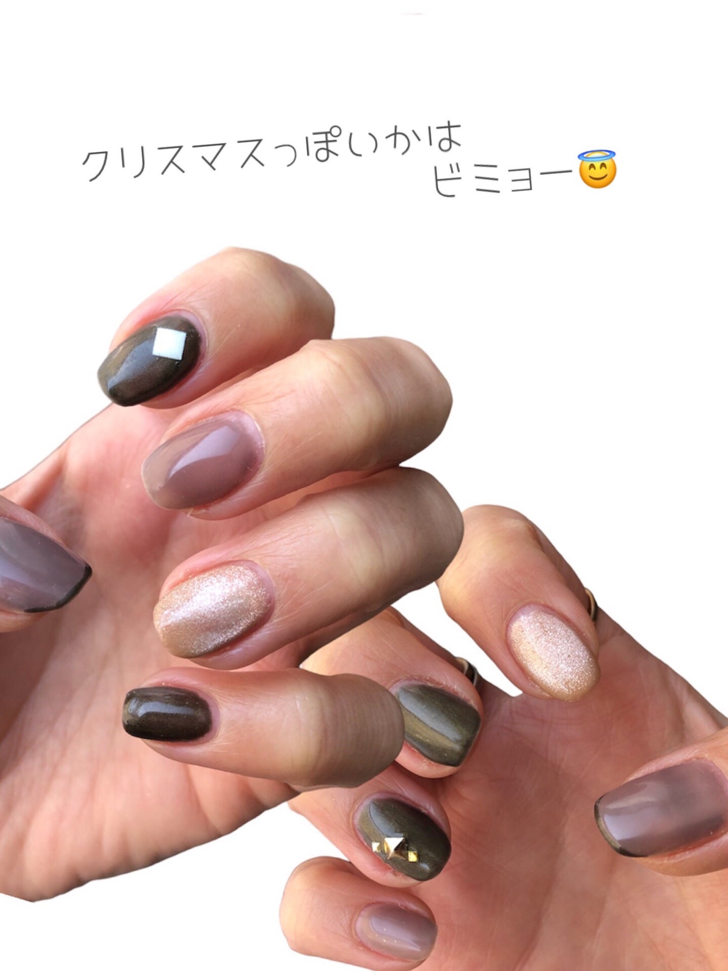 プレミアムノーワイプトップジェル/ネイル工房/ジェルネイルを使ったクチコミ(4枚目)