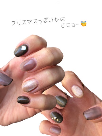 プレミアムノーワイプトップジェル/ネイル工房/ジェルネイルを使ったクチコミ(4枚目)