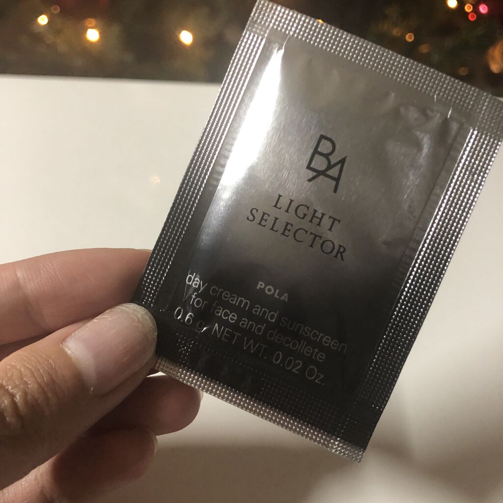 ライト セレクター/B.A/日焼け止めクリームを使ったクチコミ（1枚目）