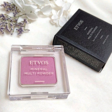 ミネラルマルチパウダー/エトヴォス/単色アイシャドウを使ったクチコミ(4枚目)