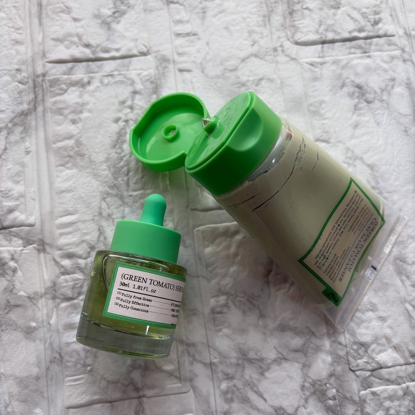 グリーントマトクレイマスククレンザー/FULLY/洗い流すパック・マスクを使ったクチコミ(2枚目)