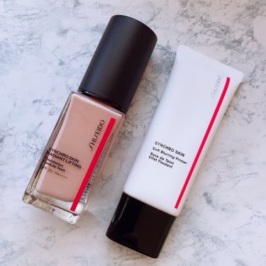 SHISEIDO シンクロスキン ソフトブラーリング プライマーのクチコミ「SHISEIDO
▫️シンクロスキン ソフトブラーリング プライマー
みずみずしい乳液のような.....」（1枚目）