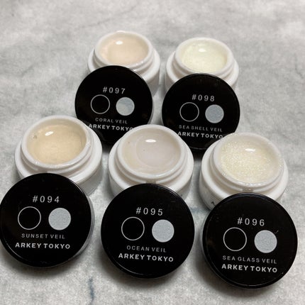 オーロラシェルシート/mica/ネイル用品を使ったクチコミ(6枚目)