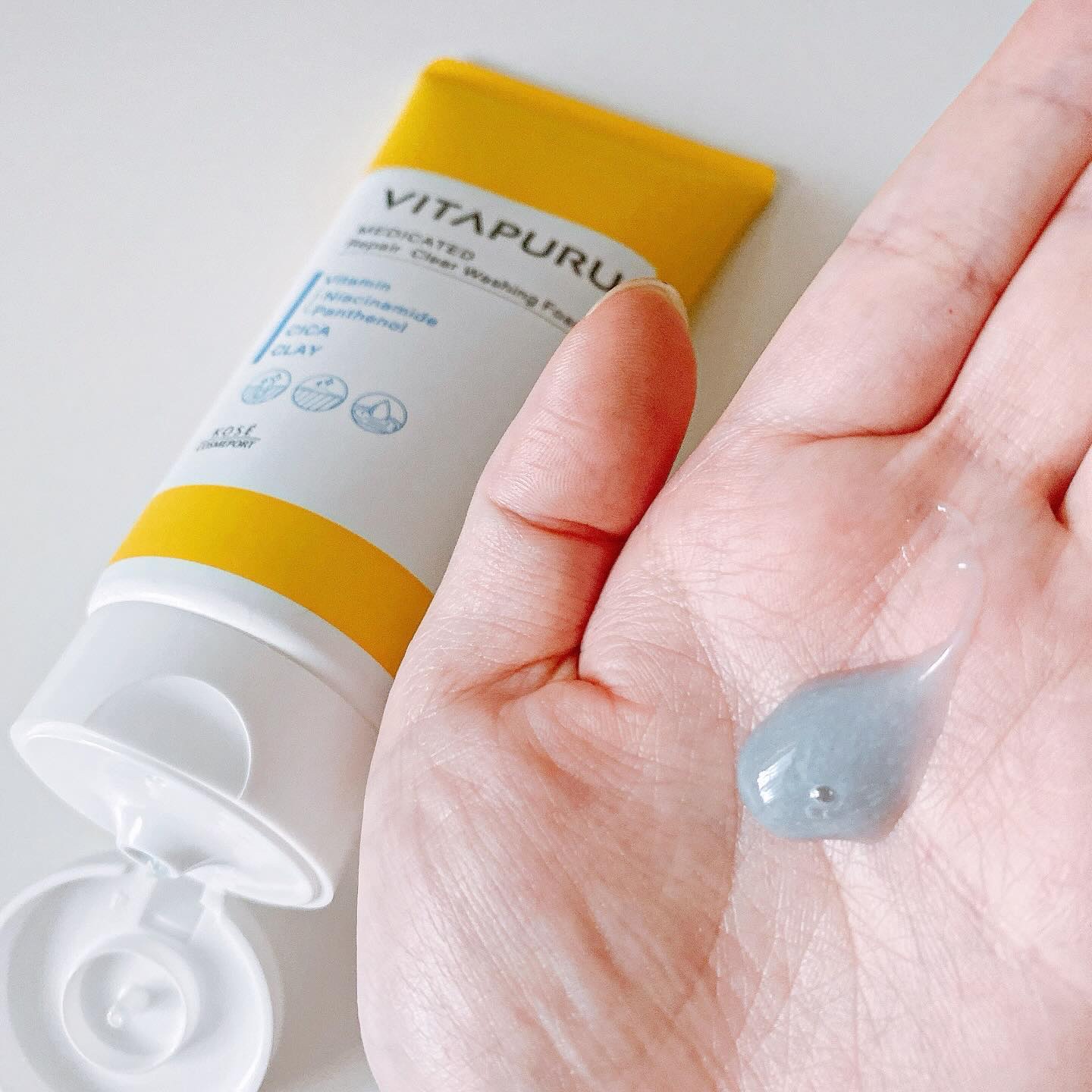 ビタプル ディープリペア クリアパウダーウォッシュ/VITAPURU/洗顔パウダーを使ったクチコミ（2枚目）