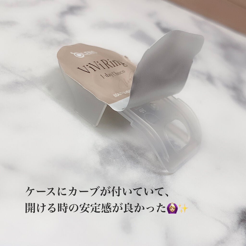 ViVi Ring 1day/OLENS/ワンデー(1DAY)カラコンを使ったクチコミ(3枚目)