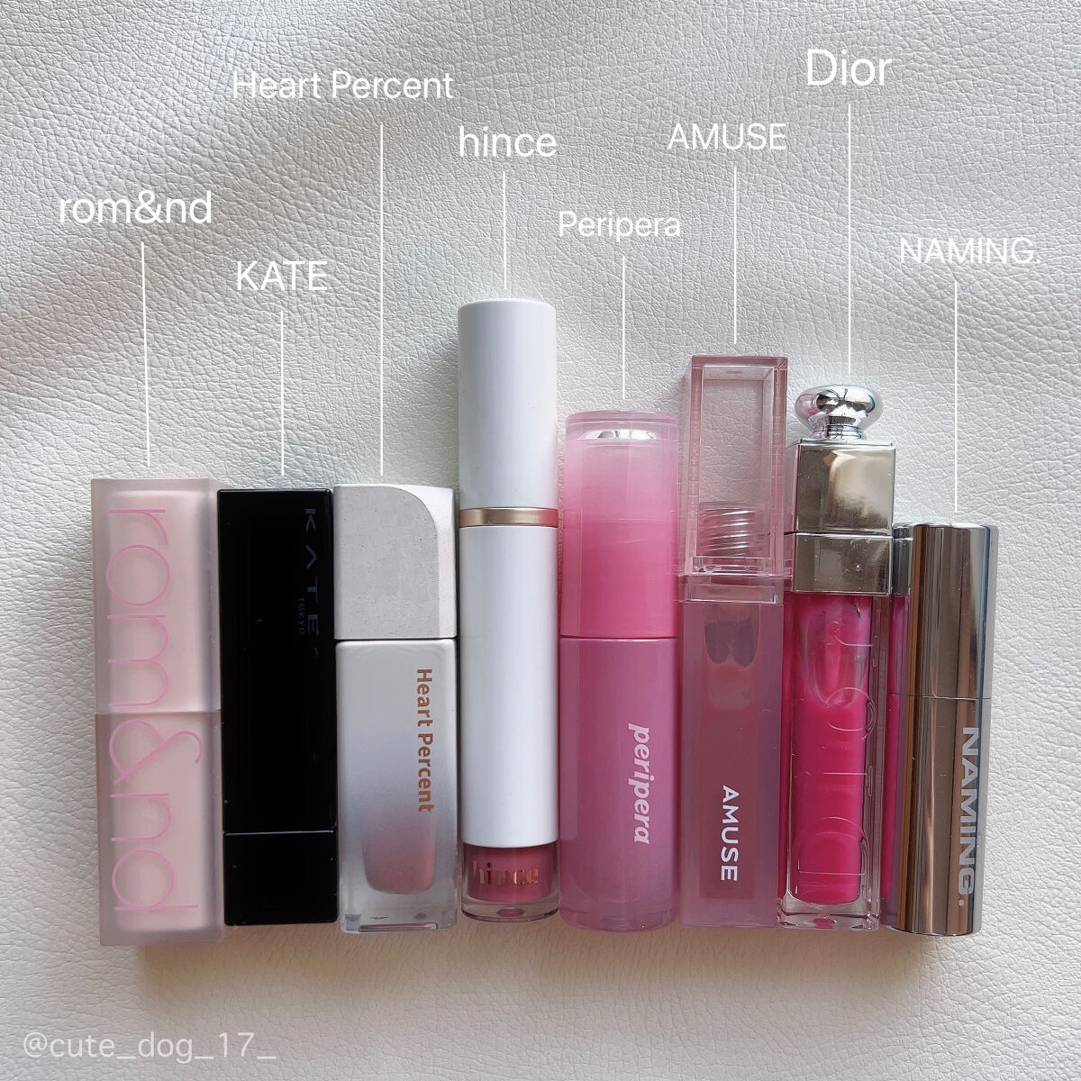 ピンクリップオタクのお気に入りリップ7選💄



rom&nd ゼロマットリップスティック10

KATEリップモンスター13

Heart Percentドット オン ムード ピュア グロウ ティント04

hinceムードインハンサー