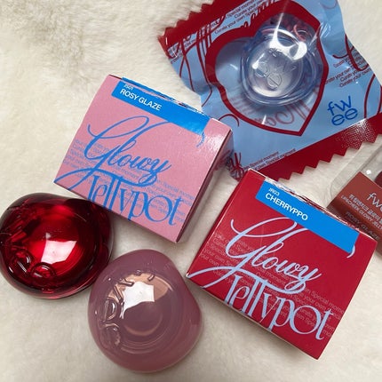 フィー リップアンドチーク グローイジェリーポット/fwee/リップグロスを使ったクチコミ(2枚目)