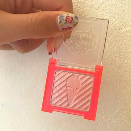 アイシャドウ/アイスクリームパーラー コスメティクス/単色アイシャドウを使ったクチコミ(4枚目)