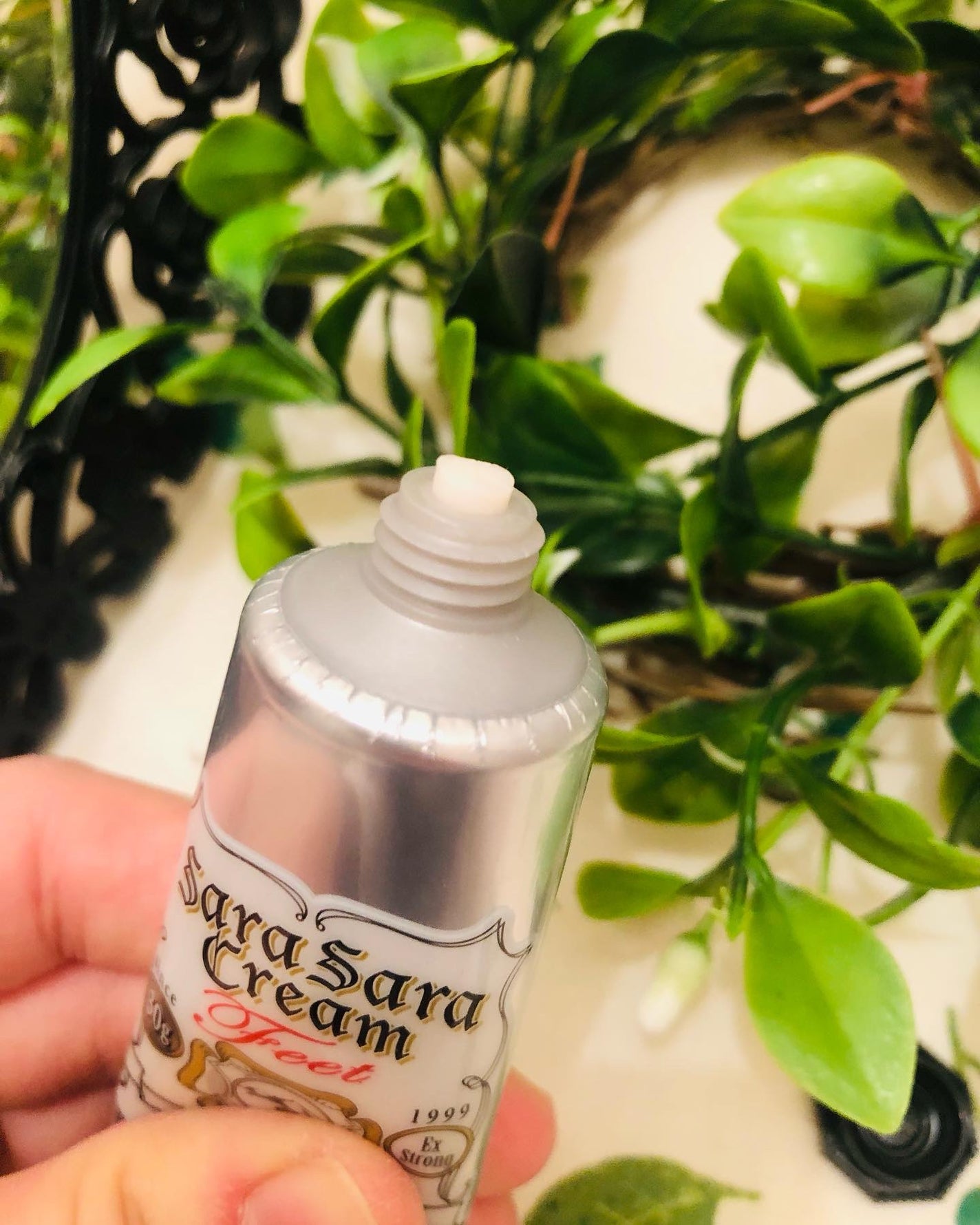 薬用足指さらさらクリーム/デオナチュレ/デオドラント・制汗剤を使ったクチコミ(2枚目)