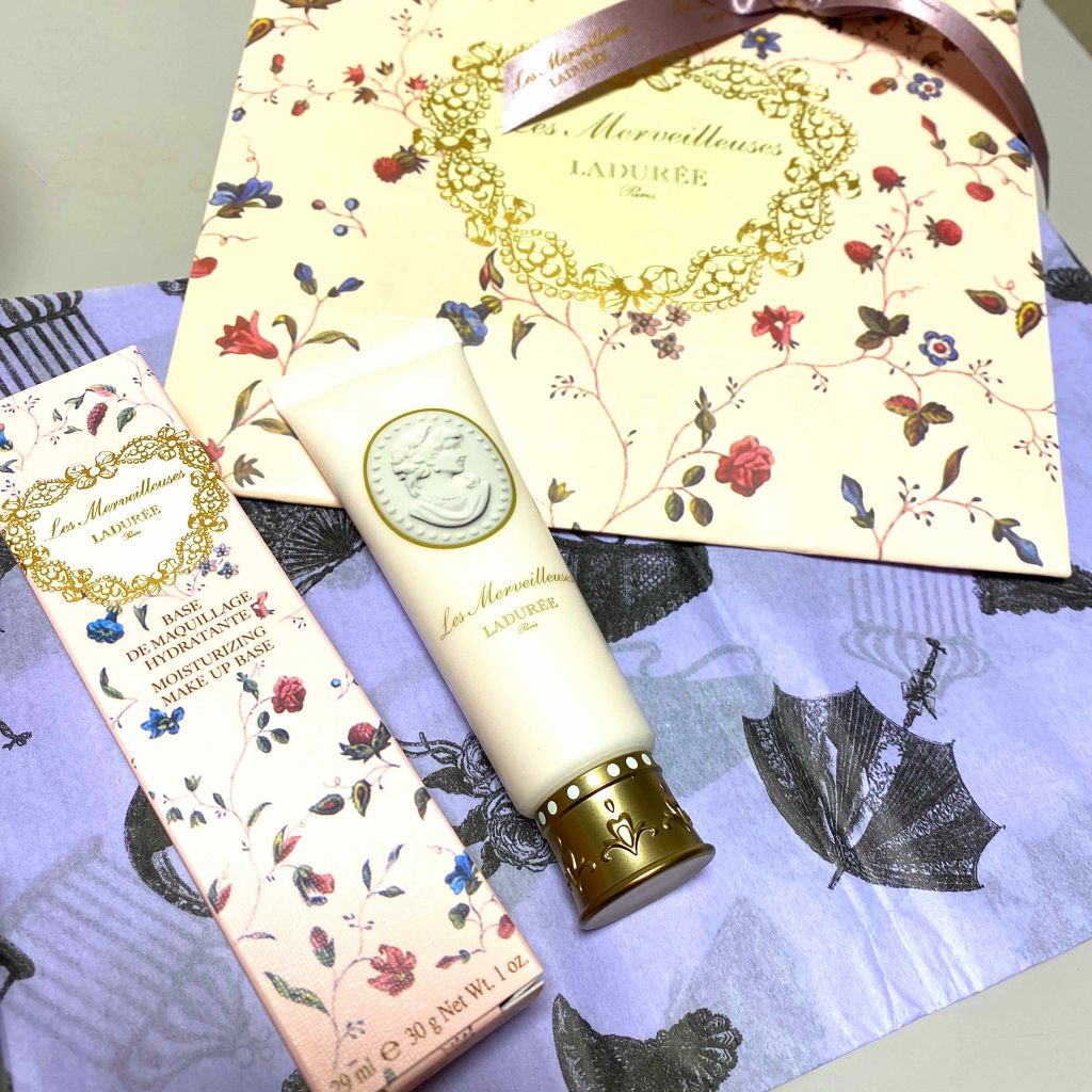 モイスチュアライジング メイクアップ ベース/レ・メルヴェイユーズ ラデュレ/化粧下地を使ったクチコミ(1枚目)