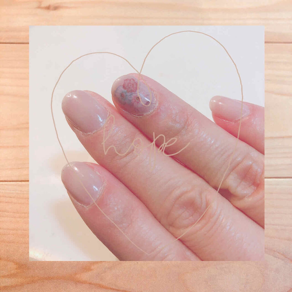 グロッシーコート/スキューズミー/オールインワンネイルを使ったクチコミ（2枚目）