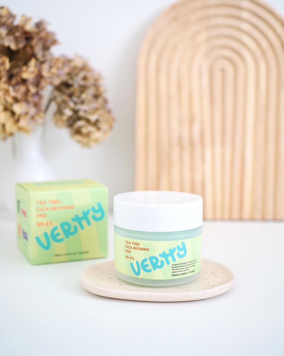 ティーツリー シカ89.4% リファイニングパッド/Vertty/トナーパッドを使ったクチコミ（1枚目）