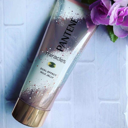 ミラクルズ デュアル エフェクト ミルク ジェリー/パンテーン/洗い流すヘアトリートメントを使ったクチコミ(1枚目)