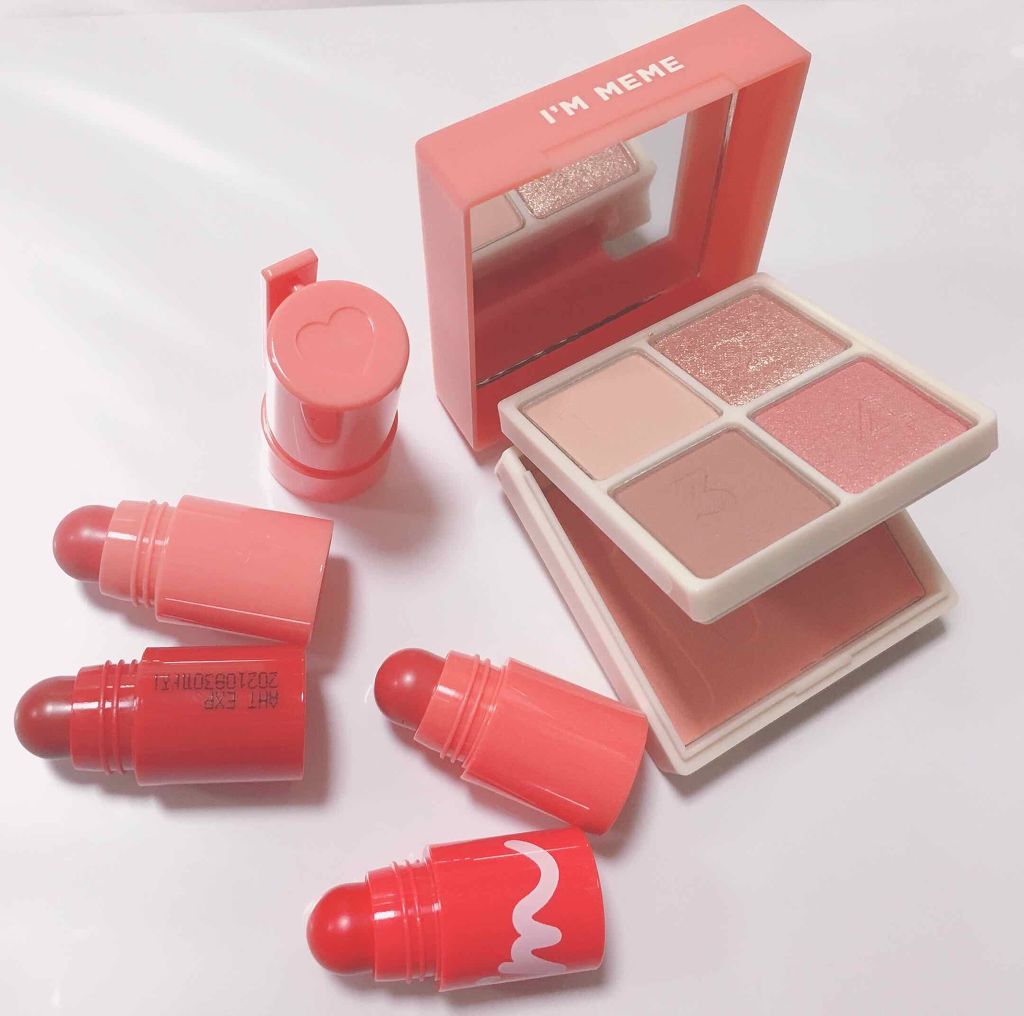 マルチキューブ/i’m meme/アイシャドウパレットを使ったクチコミ(2枚目)