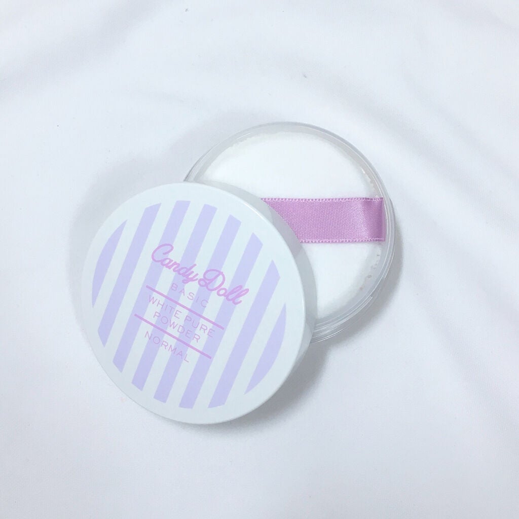 キャンディドール ホワイトピュアパウダー<ノーマル>/CandyDoll/ルースパウダーを使ったクチコミ(2枚目)