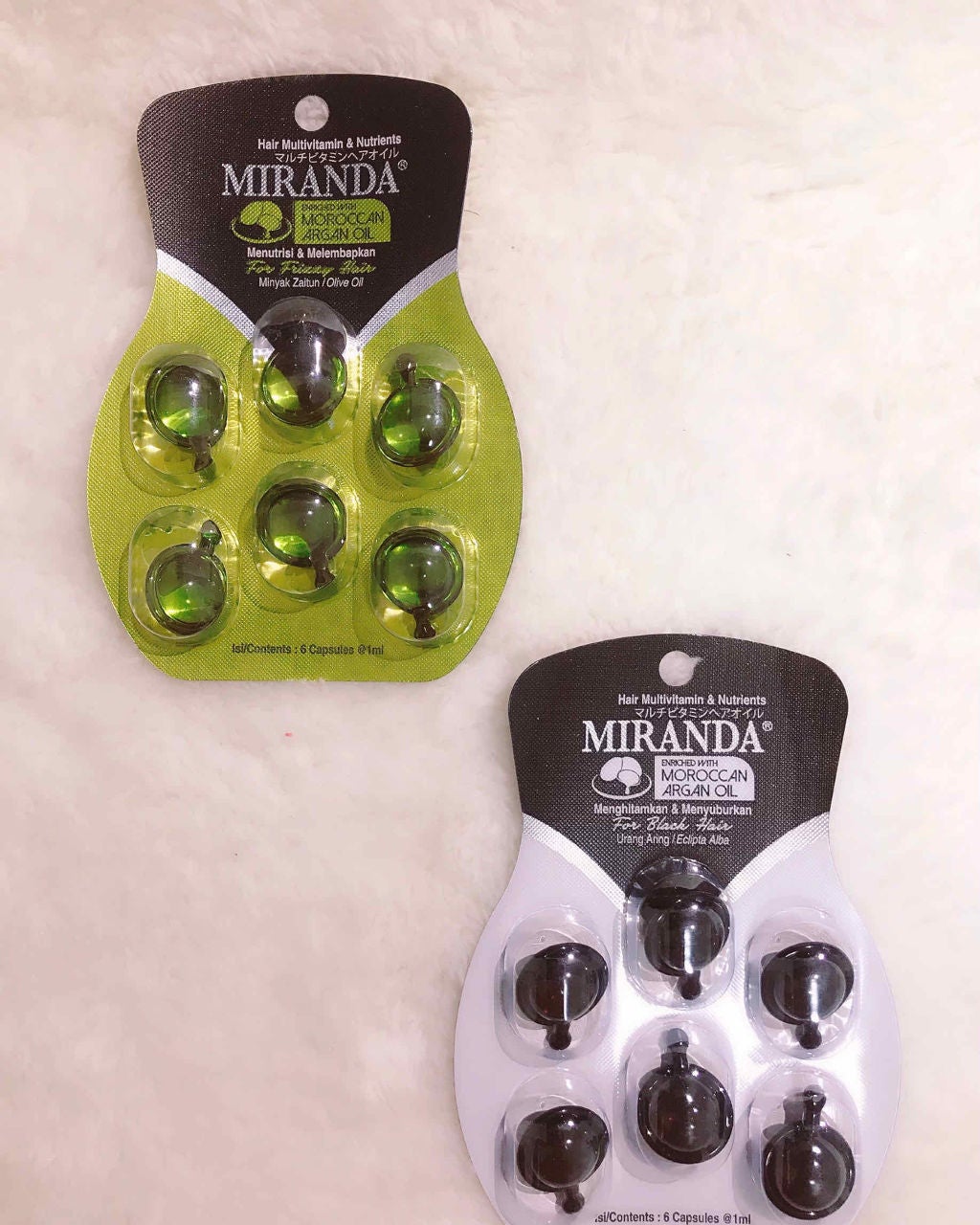 ヘアビタミン モイスチャーヘアオイル/MIRANDA/ヘアオイルを使ったクチコミ(3枚目)