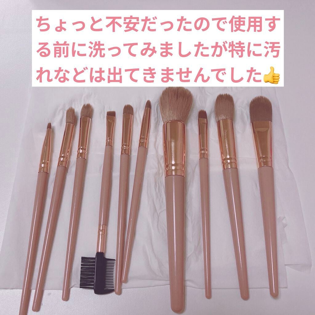 メイクブラシセット/SHEIN/メイクアップキットを使ったクチコミ(5枚目)