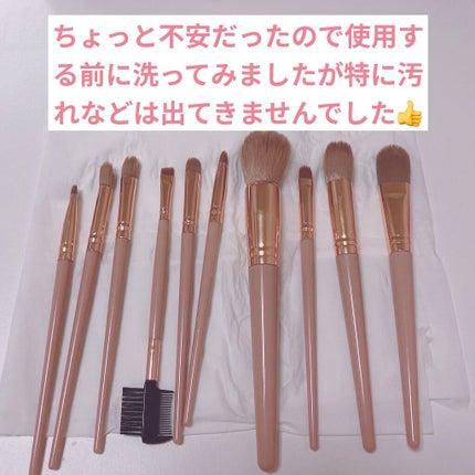 メイクブラシセット/SHEIN/メイクアップキットを使ったクチコミ(5枚目)