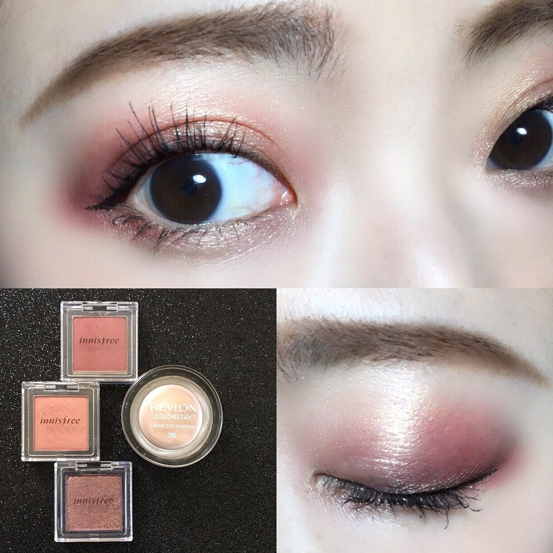 mari_loves_beauty on LIPS 「#今日のメイク.くすみピンクで春メイク💄今週やっと桜が満開にな..」(2枚目)