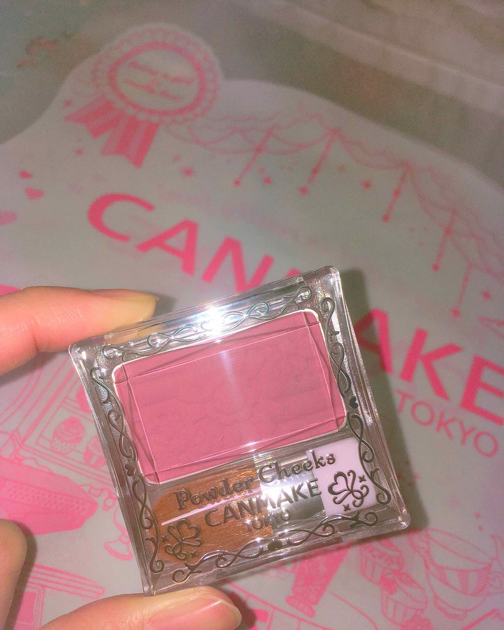 【旧品】パウダーチークス/キャンメイク/パウダーチークを使ったクチコミ(2枚目)