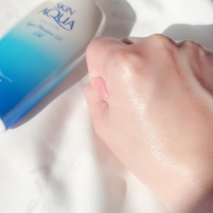 スキンアクア スーパーモイスチャージェル/スキンアクア/日焼け止めジェルを使ったクチコミ(6枚目)