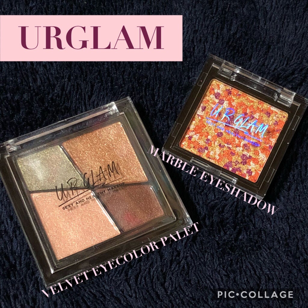 UR GLAM VELVET EYE COLOR PALETTE/U R GLAM/アイシャドウパレットを使ったクチコミ(1枚目)