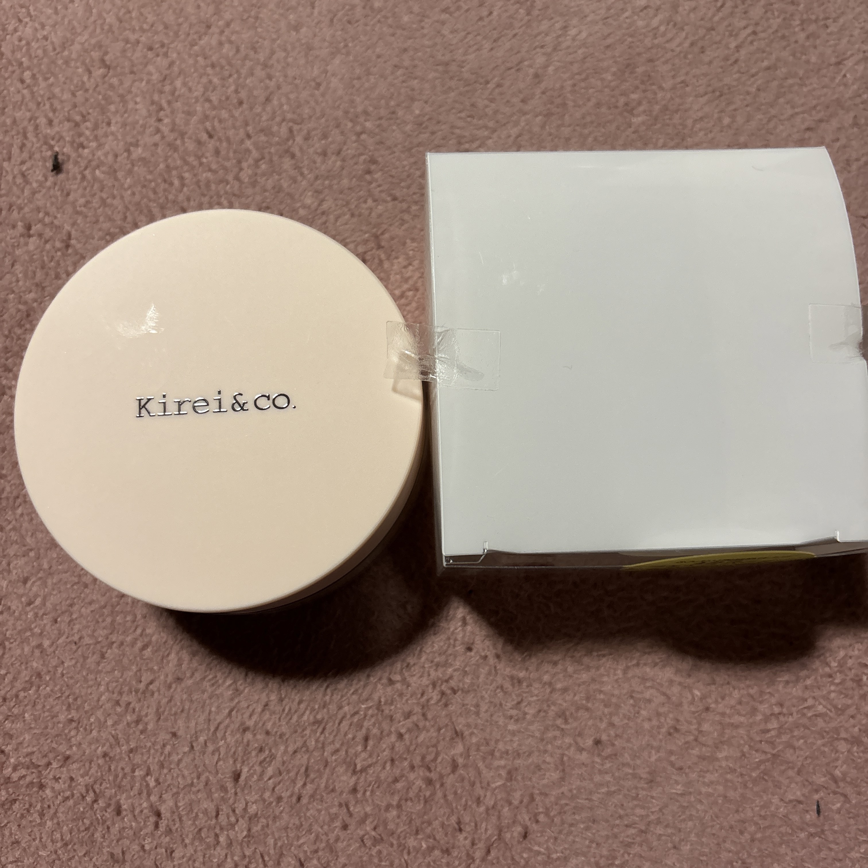 4カラーフェイスパウダー 02 ハニーパール/Kirei&co./ルースパウダーを使ったクチコミ（1枚目）