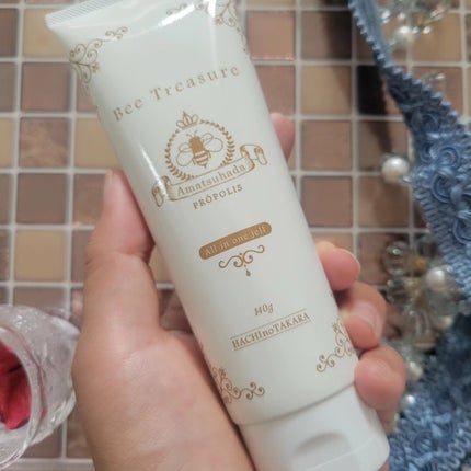 オールインワンジェル あまつはだ~天女肌~/Bee Treasure/オールインワン化粧品を使ったクチコミ(3枚目)