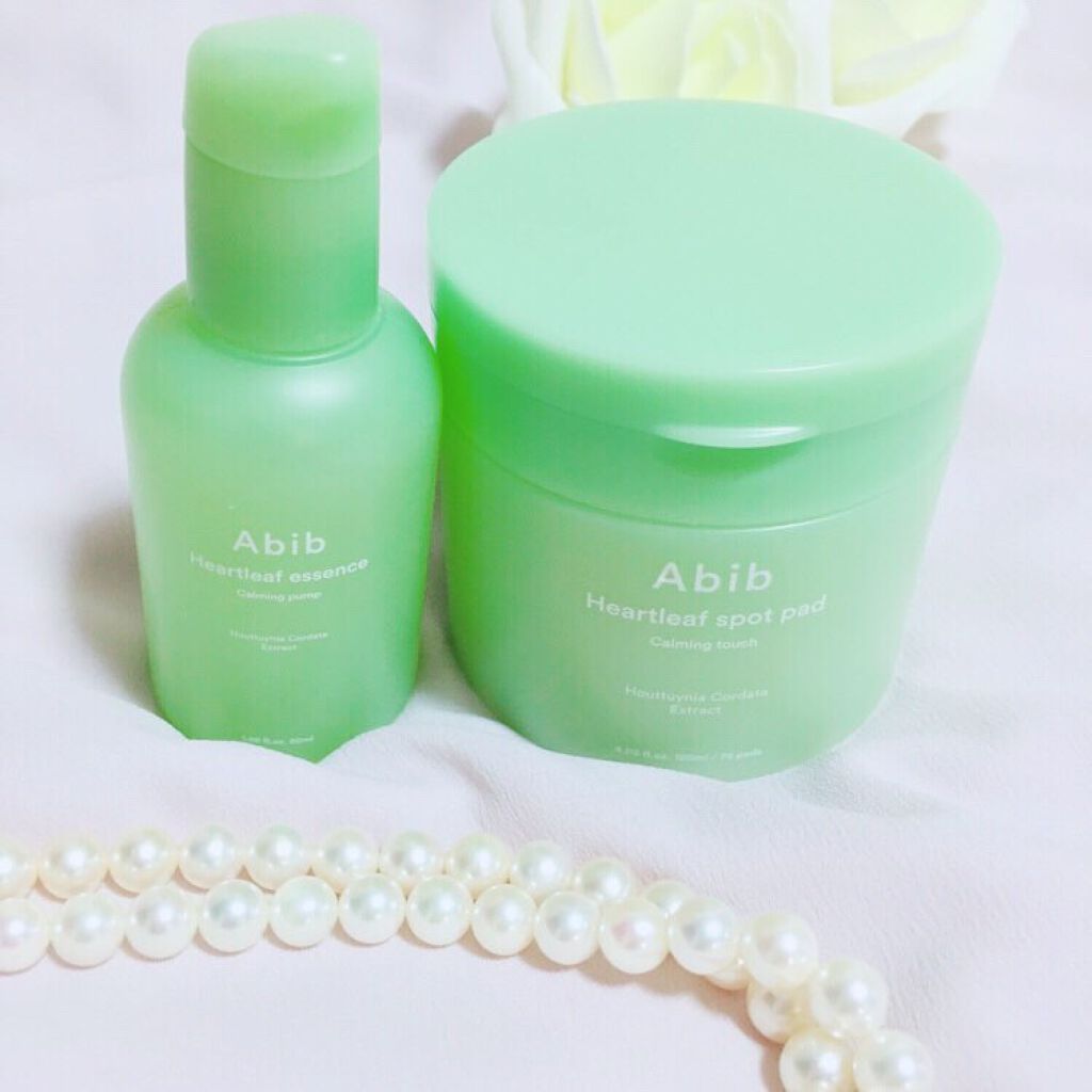 ドクダミカーミングタッチスポットパッド/Abib /トナーパッドを使ったクチコミ（1枚目）