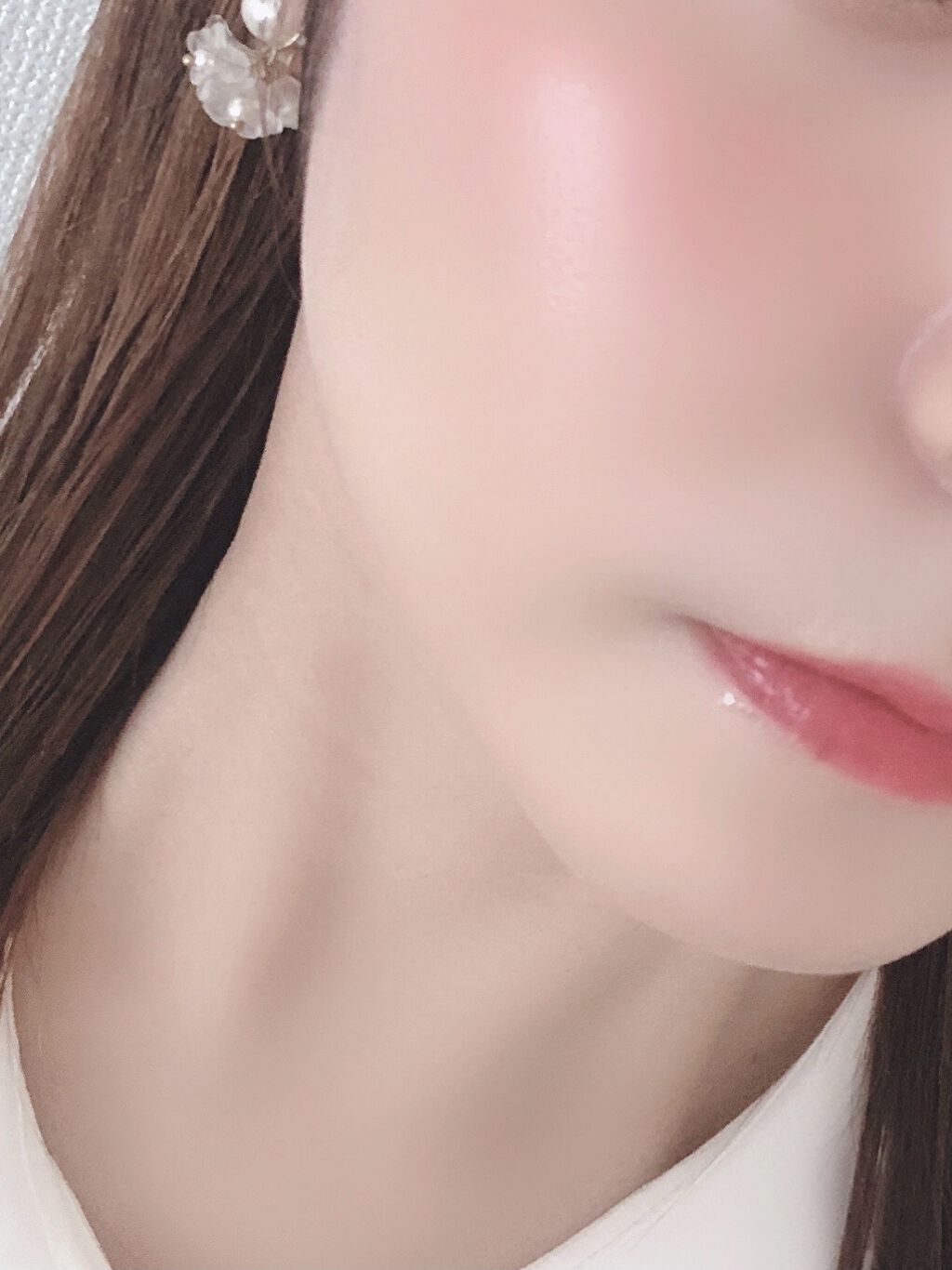 パールグロウチーク/CEZANNE/パウダーチークを使ったクチコミ（2枚目）