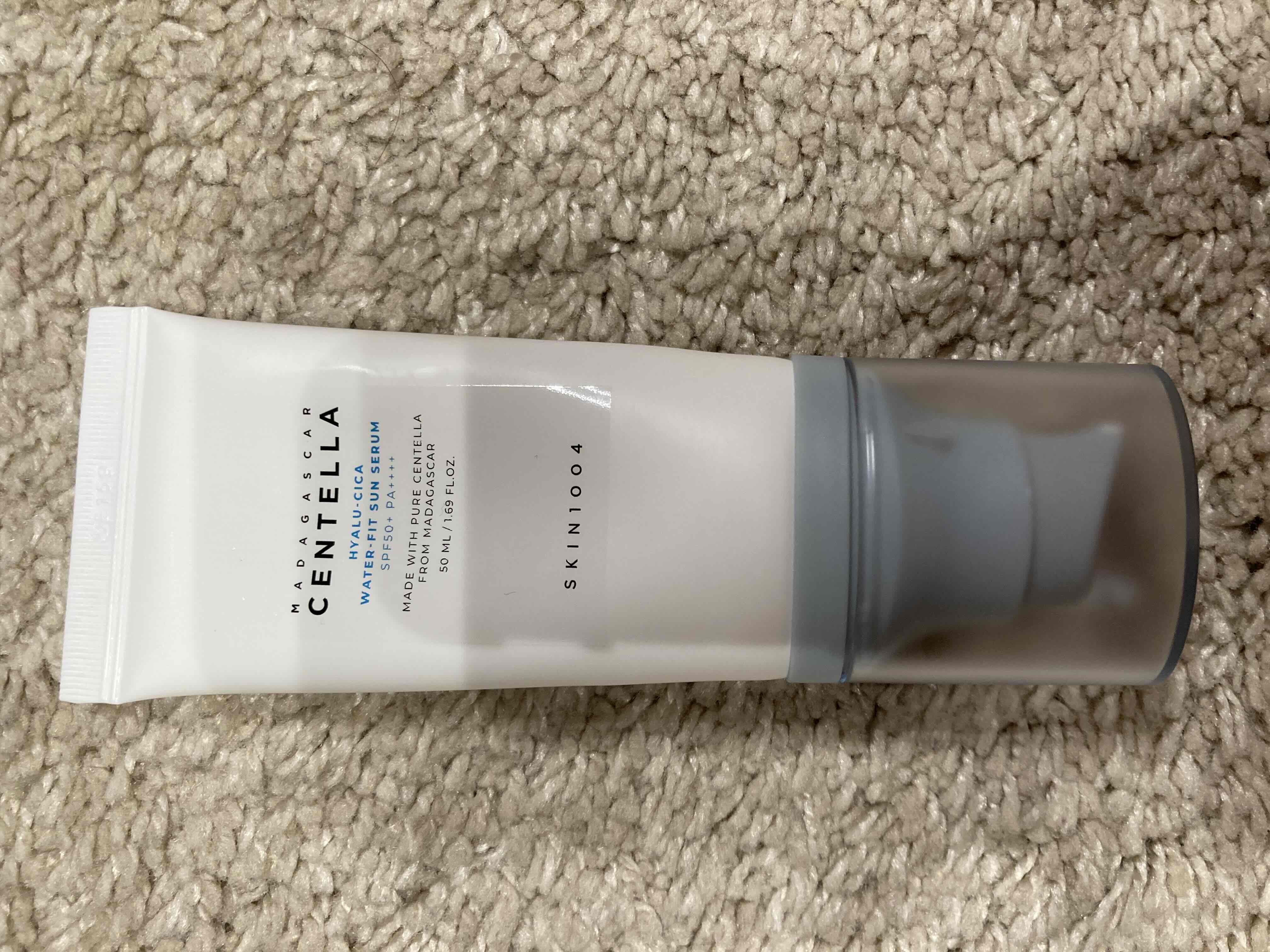 ヒアルーシカ ウォーターフィット サンセラム/SKIN1004/日焼け止めローションを使ったクチコミ（1枚目）