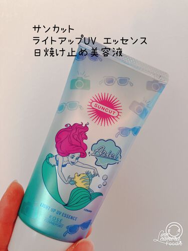 ライトアップuv エッセンス サンカット の口コミ アリエルの日焼け止め ディズニープリンセス By Twinkle Beauty Fm2 敏感肌 30代前半 Lips