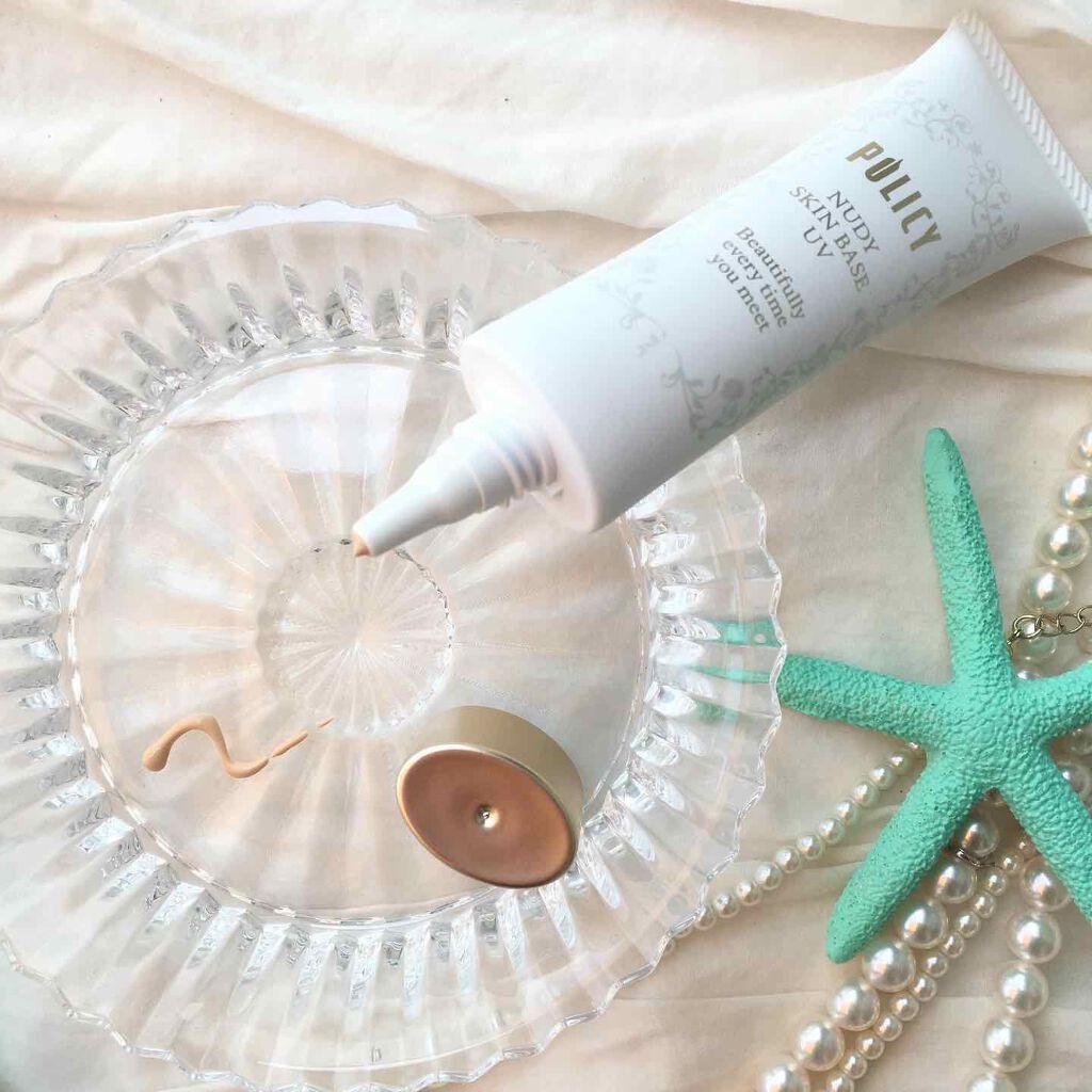 ヌーディースキンベースUV/ポリシー化粧品/化粧下地を使ったクチコミ（2枚目）